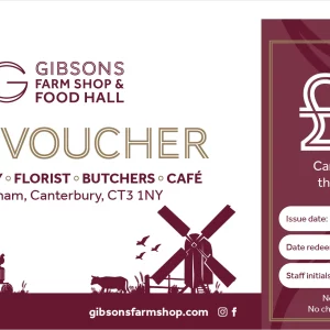 Gibsons Farm Shop £10 Voucher