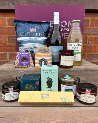 Kent Hamper With Wine by Gibsons Farm Shop