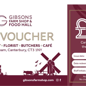 Gibsons Farm Shop £20 Voucher