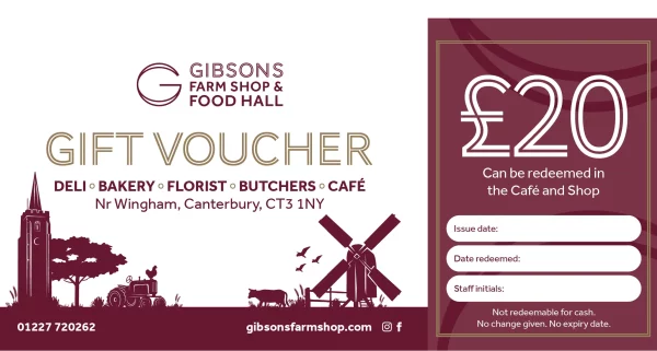 Gibsons Farm Shop £20 Voucher